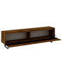 Hanah Home Soporte para TV Negro y Roble